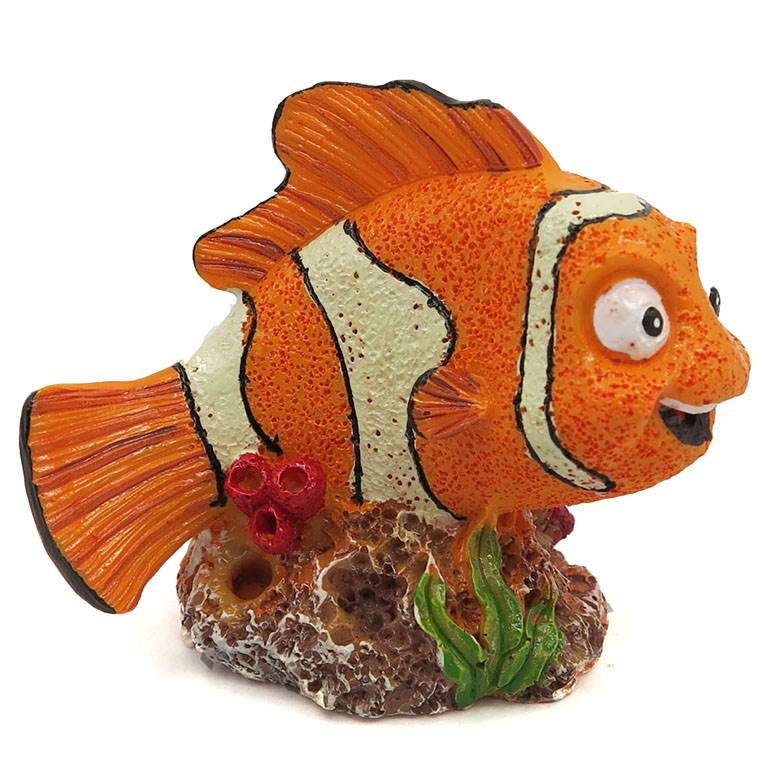 ADORNO ACUARIO RESINA NEMO 4&quot;