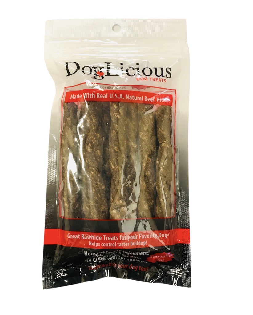HUESO PERRO MUNCHY PALITOS CARNE 5&quot; 8/1