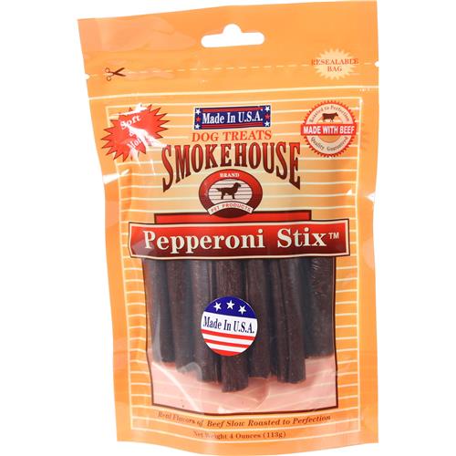 HUESO PERRO PALITO PEPPERONI STIX 4&quot; 4OZ