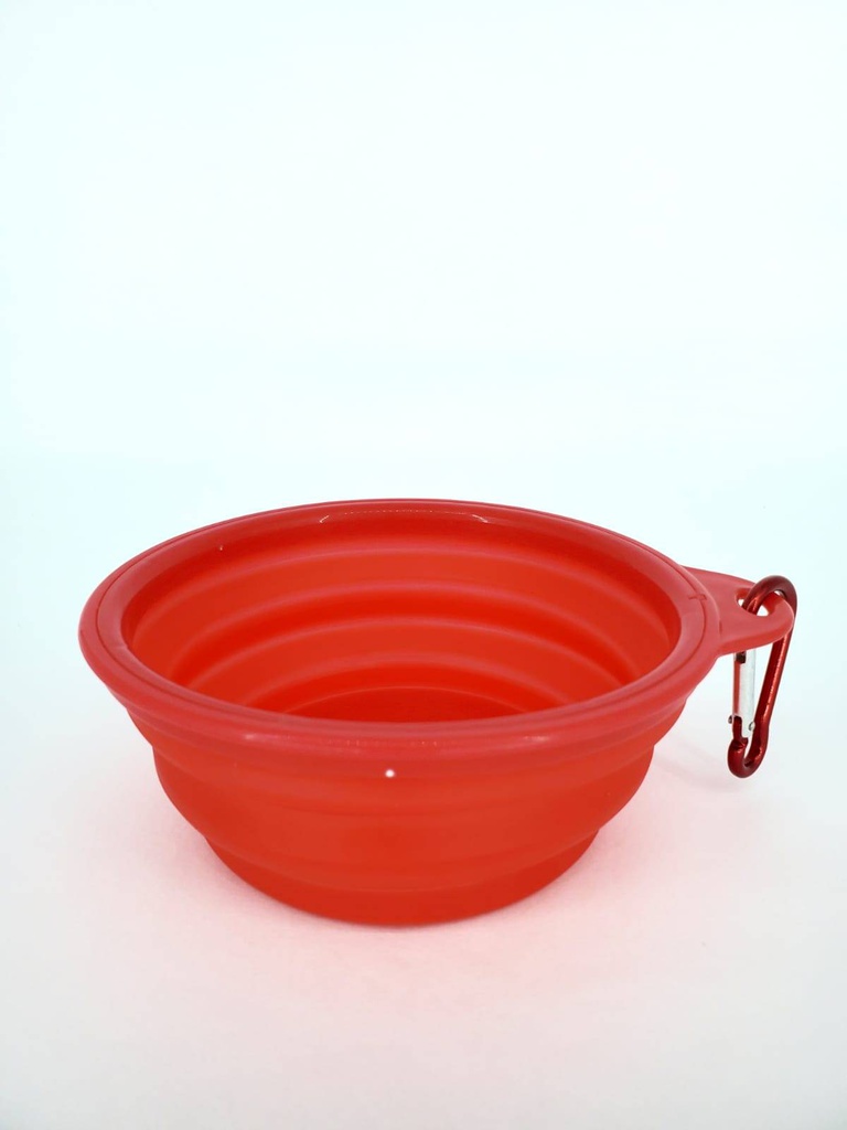PLATO PERRO SILICONA EXPANDIBLE/PORTATIL