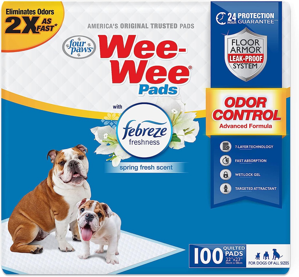 PADS ENTRENAMIENTO FEBREZE 22&quot;X23&quot; 100/1