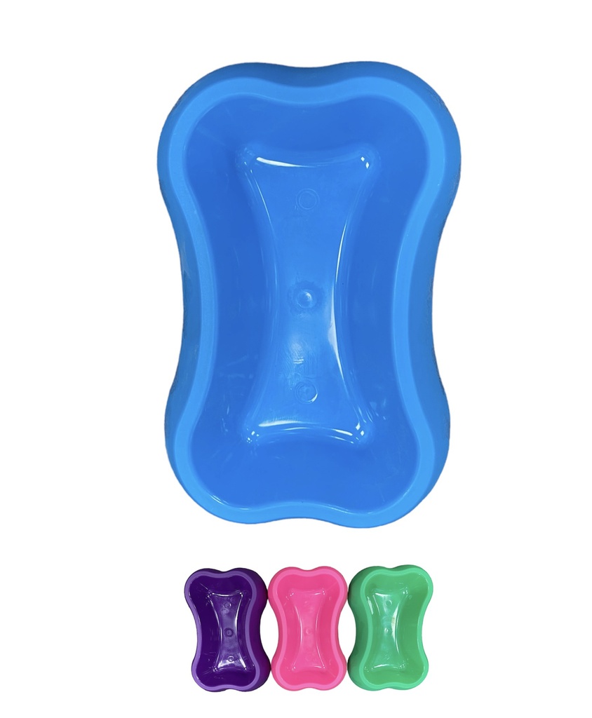 PLATO PERRO FORMA HUESO 32.5X20.8X6.5CM