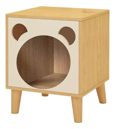 CASA DECORATIVA P/GATO 21&quot;X16&quot;X16&quot;