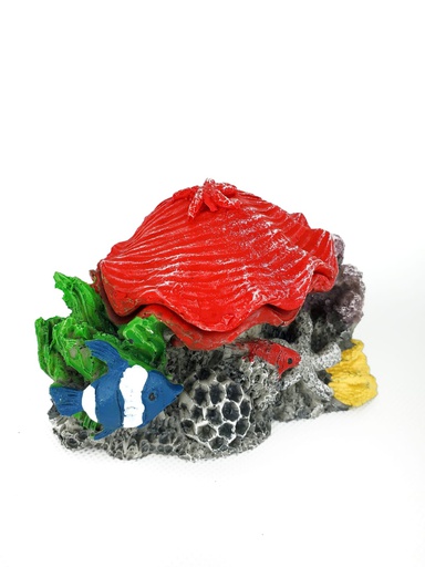 [CH-3300A] ADORNO ACUARIO CONCHA AEREA SMALL 4&quot;