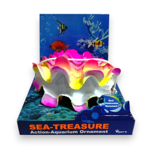 [O-51C] ADORNO ACUARIO OSTRA NEON