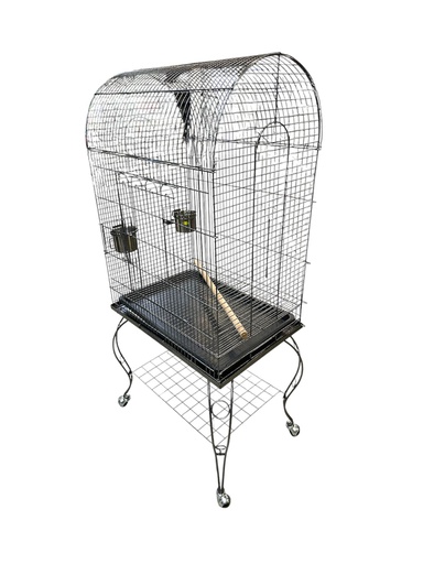 [BE-04] JAULA AVE L C/BASE OVALADA 64X45X143CM