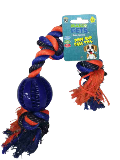 [10219] NUDO DE HILAZA LIMPIADOR DENTAL LARGE C/PELOTA
