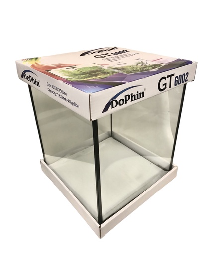 [GT-6002] PECERA DOPHIN 5 GLS 25X25X30CM
