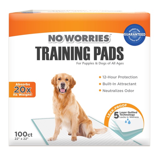 [97321] PADS ENTRENAMIENTO NO WORRIES 22&quot; X 22&quot; 100/1