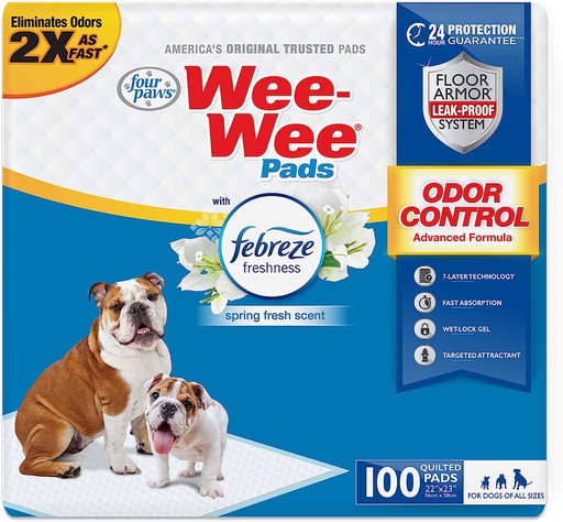 [97436] PADS ENTRENAMIENTO FEBREZE 22&quot;X23&quot; 100/1